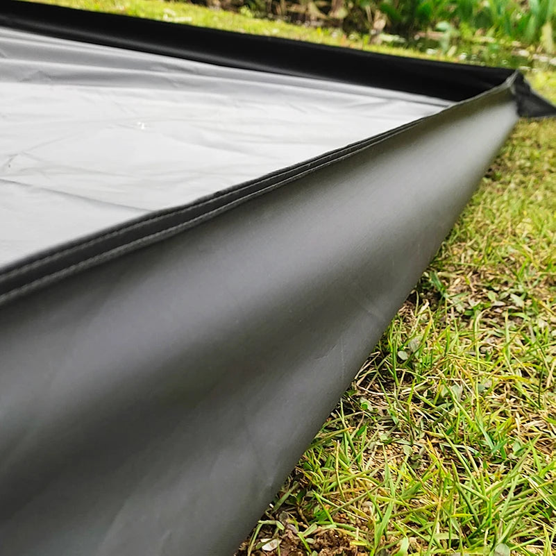 3X3 3D Outdoor Mat Waterproof Camping Oxford Cloth Bottom of Tent 3X4 Large Picnic Mat Camp Bathtub Tent Footprint Beach Blanket